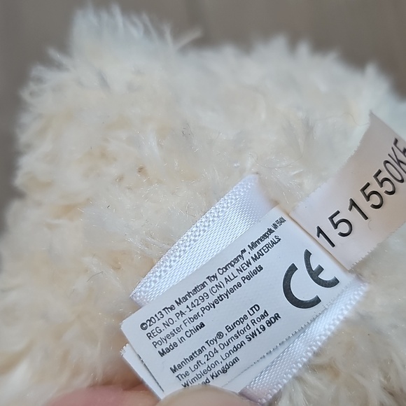 Manhattan Toy Company Renny Rabbit 5" Plush - Picture 8 of 8